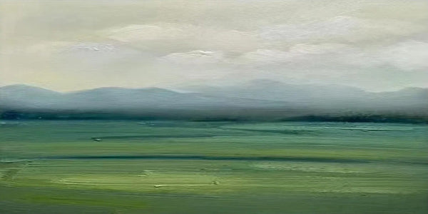 Abstract Landscape Acrylic Paintings, Hand Painted Wall Art Paintings, Contemporary Canvas Artwork, Abstract Wall Art Paintings, Modern Art for Dining Room-LargePaintingArt.com
