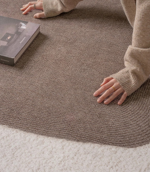 Living Room Modern Rugs, Modern Living Room Rug Placement Ideas, Extra Large Contemporary Area Rugs for Bedroom, Dining Room Floor Carpets-LargePaintingArt.com