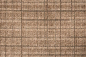 Geometric Modern Rugs for Dining Room, Dining Room Floor Carpets, Mid Century Modern Living Room Rugs, Brown Contemporary Area Rugs for Bedroom-LargePaintingArt.com