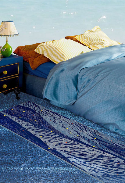 Geometric Modern Rugs under Dining Room Table, Contemporary Modern Rugs Next to Bed, Abstract Area Rugs for Living Room, Modern Carpets for Office-LargePaintingArt.com