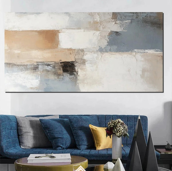Acrylic Paintings for Living Room, Simple Painting Ideas for Living Room, Acrylic Painting on Canvas, Modern Paintings for Bedroom, Large Wall Art Ideas for Dining Room-LargePaintingArt.com