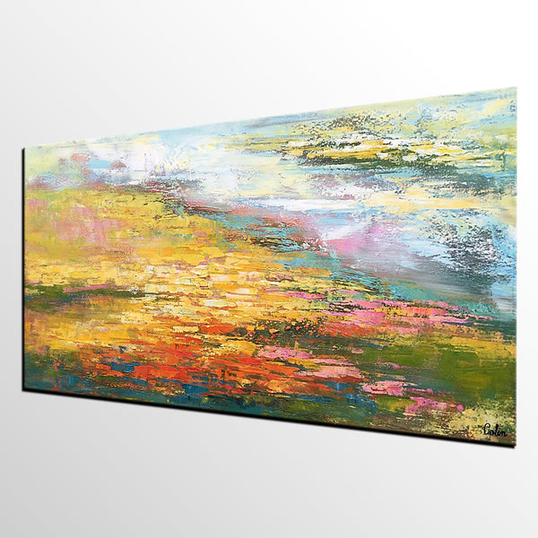Modern Abstract Painting, Abstract Painting for Sale, Custom Original Acrylic Painting, Abstract Painting fro Bedroom-LargePaintingArt.com
