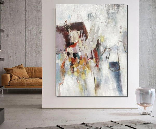 Canvas Painting for Living Room, Simple Modern Art, Extra Large Wall Art Painting, Modern Contemporary Abstract Artwork, Large Paintings for Sale-LargePaintingArt.com