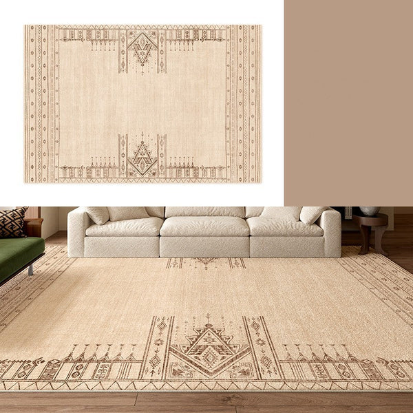 Contemporary Modern Rugs Next to Bed, Modern Rugs under Dining Room Table, Geometric Modern Carpets for Office, Abstract Modern Rugs for Living Room-LargePaintingArt.com