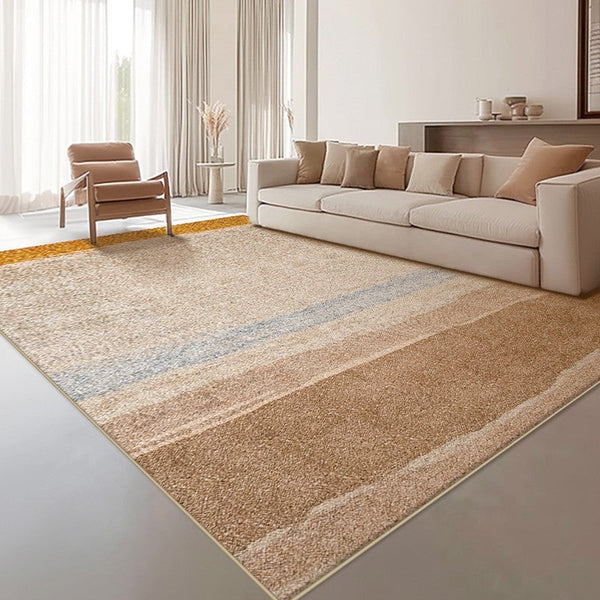 Abstract Area Rugs for Bedroom, Contemporary Modern Rugs for Living Room, Geometric Modern Rugs under Dining Room Table, Modern Carpets under Coffee Table-LargePaintingArt.com
