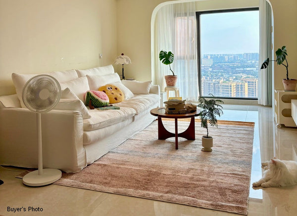 Modern Carpets under Coffee Table, Abstract Area Rugs for Bedroom, Contemporary Modern Rugs for Living Room, Geometric Modern Rugs under Dining Room Table-LargePaintingArt.com