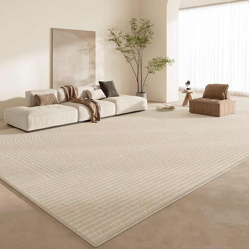 Oversized Modern Rug for Living Room, Soft Bedroom Floor Rugs, Extra Large Modern Rugs for Living Room, Geometric Contemporary Rugs for Dining Room-LargePaintingArt.com