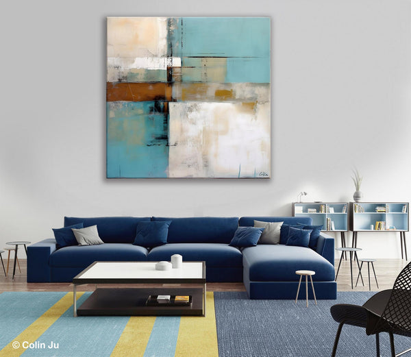 Extra Large Painting on Canvas, Contemporary Acrylic Paintings, Large Original Abstract Wall Art, Large Canvas Paintings for Bedroom-LargePaintingArt.com