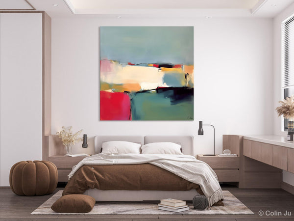 Contemporary Abstract Artwork, Acrylic Painting for Living Room, Oversized Wall Art Paintings, Original Modern Paintings on Canvas-LargePaintingArt.com