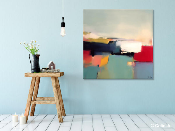 Simple Modern Wall Art, Extra Large Canvas Painting for Living Room, Oversized Contemporary Acrylic Paintings, Original Abstract Paintings-LargePaintingArt.com