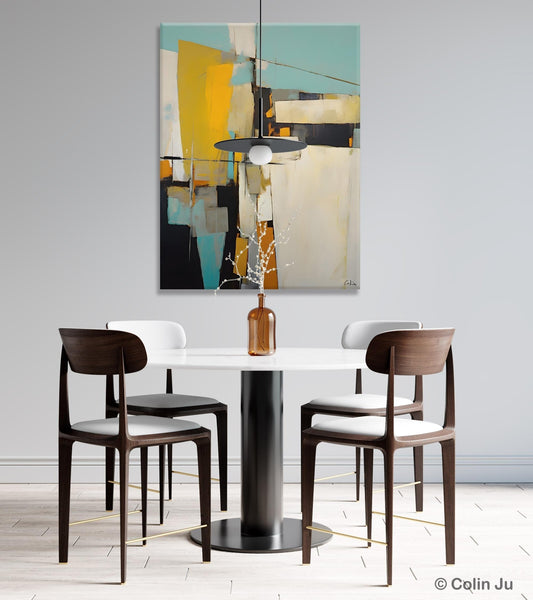 Large Paintings for Living Room, Hand Painted Acrylic Painting, Bedroom Wall Art Paintings, Original Modern Contemporary Art, Abstract Paintings for Dining Room-LargePaintingArt.com