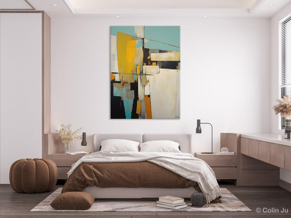 Large Paintings for Living Room, Hand Painted Acrylic Painting, Bedroom Wall Art Paintings, Original Modern Contemporary Art, Abstract Paintings for Dining Room-LargePaintingArt.com