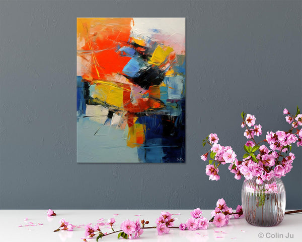 Large Canvas Art Ideas, Large Painting for Living Room, Original Contemporary Acrylic Art Painting, Buy Large Paintings Online, Simple Modern Art-LargePaintingArt.com