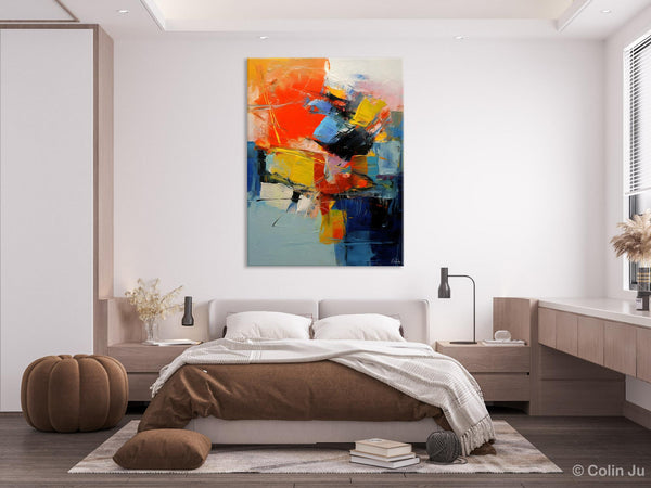 Large Canvas Art Ideas, Large Painting for Living Room, Original Contemporary Acrylic Art Painting, Buy Large Paintings Online, Simple Modern Art-LargePaintingArt.com