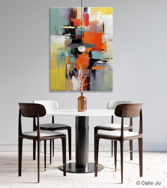 Abstract Canvas Painting, Modern Paintings for Living Room, Huge Painting for Sale, Original Hand Painted Wall Art-LargePaintingArt.com