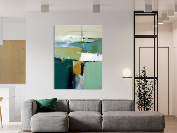 Extra Large Canvas Painting for Bedroom, Abstract Painting on Canvas, Contemporary Acrylic Paintings, Original Abstract Wall Art for Sale-LargePaintingArt.com