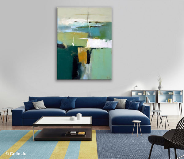 Extra Large Canvas Painting for Bedroom, Abstract Painting on Canvas, Contemporary Acrylic Paintings, Original Abstract Wall Art for Sale-LargePaintingArt.com