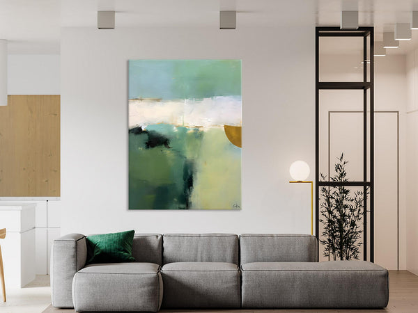 Abstract Painting on Canvas, Simple Modern Art, Contemporary Acrylic Paintings, Extra Large Canvas Painting for Bedroom, Original Abstract Wall Art for Sale-LargePaintingArt.com