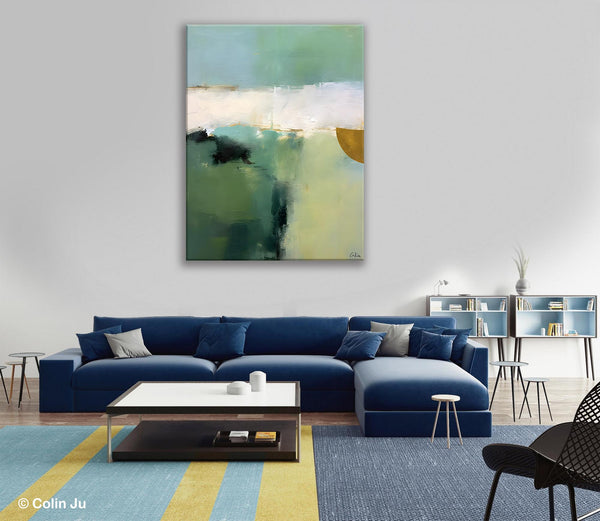 Abstract Painting on Canvas, Simple Modern Art, Contemporary Acrylic Paintings, Extra Large Canvas Painting for Bedroom, Original Abstract Wall Art for Sale-LargePaintingArt.com