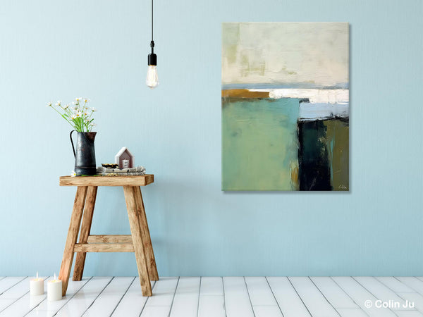 Abstract Canvas Art for Bedroom, Extra Large Abstract Paintings for Dining Room, Original Modern Acrylic Art, Modern Canvas Paintings-LargePaintingArt.com