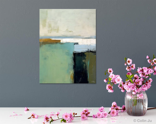 Abstract Canvas Art for Bedroom, Extra Large Abstract Paintings for Dining Room, Original Modern Acrylic Art, Modern Canvas Paintings-LargePaintingArt.com