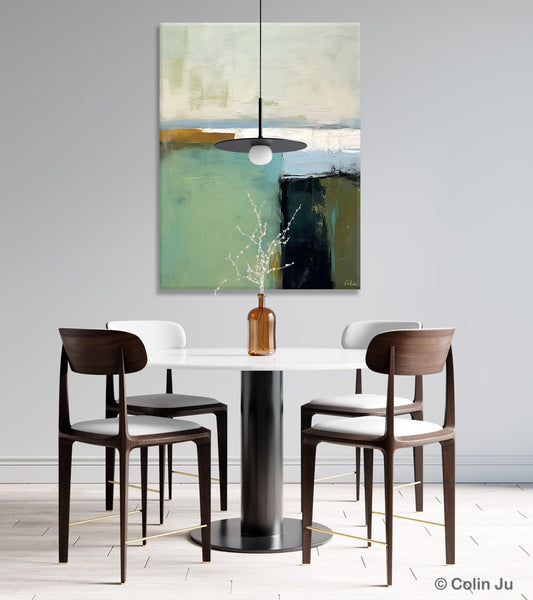 Abstract Canvas Art for Bedroom, Extra Large Abstract Paintings for Dining Room, Original Modern Acrylic Art, Modern Canvas Paintings-LargePaintingArt.com