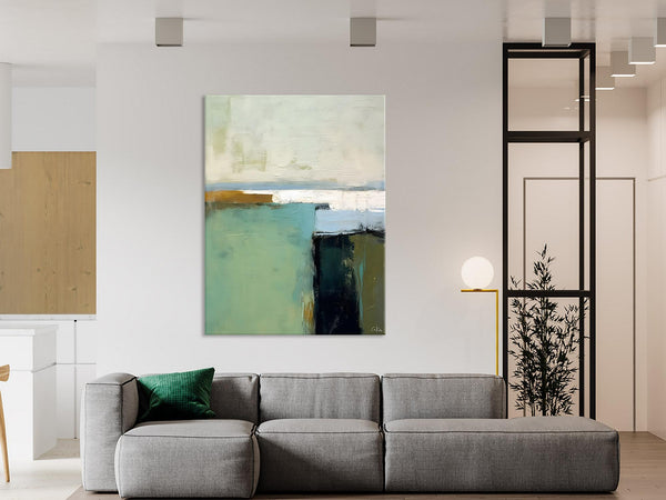 Abstract Canvas Art for Bedroom, Extra Large Abstract Paintings for Dining Room, Original Modern Acrylic Art, Modern Canvas Paintings-LargePaintingArt.com