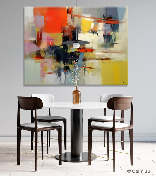 Large Acrylic Painting, Huge Paintings for Living Room, Hand Painted Wall Art Painting, Original Modern Canvas Artwork-LargePaintingArt.com