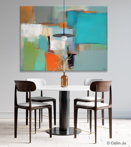 Simple Abstract Art, Large Wall Art Painting for Bedroom, Contemporary Acrylic Painting on Canvas, Original Canvas Art, Modern Wall Paintings-LargePaintingArt.com