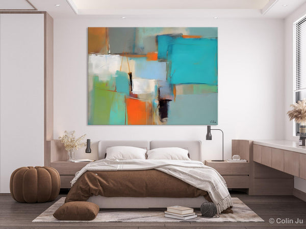 Simple Abstract Art, Large Wall Art Painting for Bedroom, Contemporary Acrylic Painting on Canvas, Original Canvas Art, Modern Wall Paintings-LargePaintingArt.com