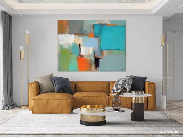 Simple Abstract Art, Large Wall Art Painting for Bedroom, Contemporary Acrylic Painting on Canvas, Original Canvas Art, Modern Wall Paintings-LargePaintingArt.com