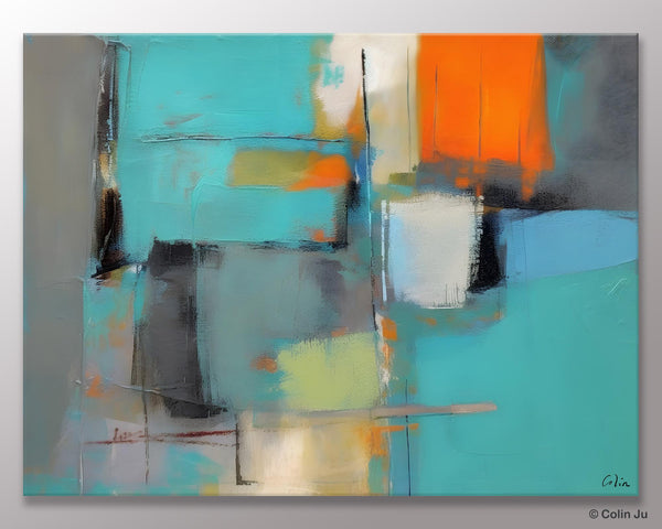 Original Canvas Art, Large Wall Art Painting for Bedroom, Contemporary Acrylic Painting on Canvas, Oversized Modern Abstract Wall Paintings-LargePaintingArt.com