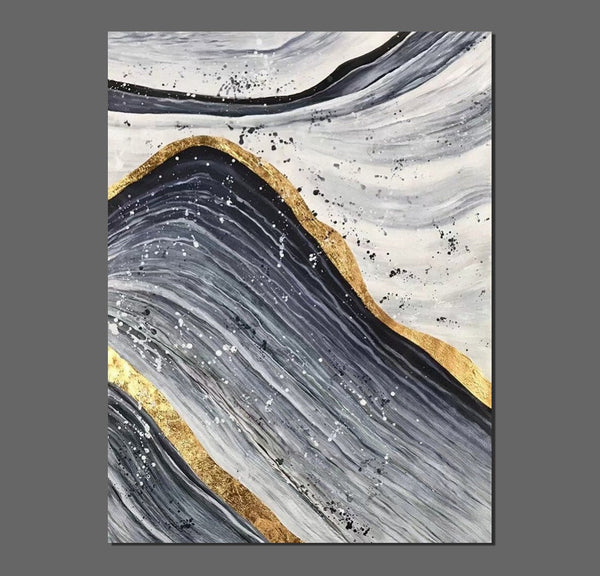 Abstract Canvas Painting, Extra Large Abstract Artwork, Modern Paintings for Dining Room, Hand Painted Wall Painting-LargePaintingArt.com