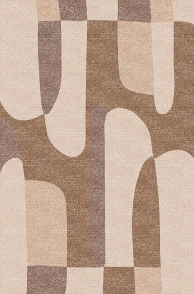 Contemporary Rugs for Kitchen, Living Room Modern Rugs, Geometric Modern Rugs for Sale, Abstract Modern Rug Ideas for Bedroom-LargePaintingArt.com