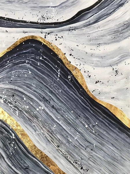 Abstract Canvas Painting, Extra Large Abstract Artwork, Modern Paintings for Dining Room, Hand Painted Wall Painting-LargePaintingArt.com