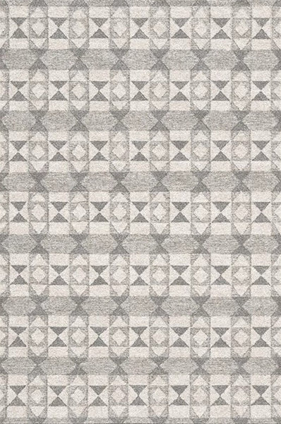 Large Gray Floor Rugs for Living Room, Dining Room Floor Rug, Modern Floor Rugs for Bedroom, Extra Large Geometric Modern Rugs for Office-LargePaintingArt.com