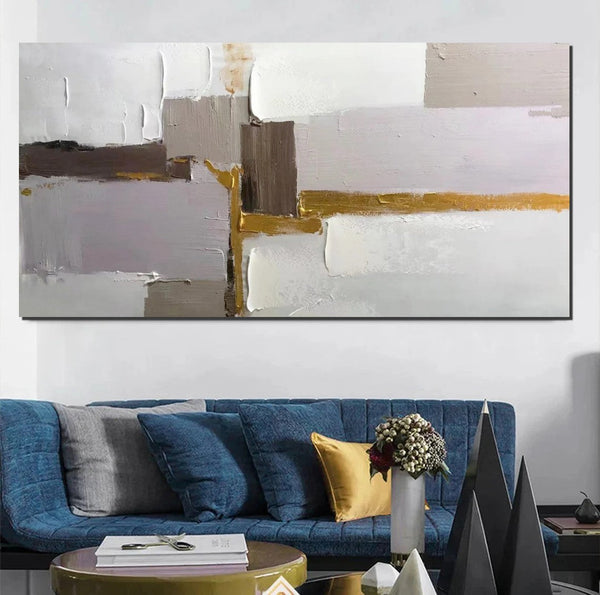 Large Acrylic Paintings on Canvas, Hand Painted Wall Art Paintings, Modern Art Paintings for Dining Room, Contemporary Canvas Artwork, Abstract Wall Art Paintings-LargePaintingArt.com