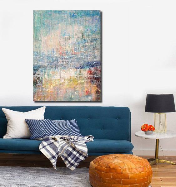 Extra Large Wall Art Paintings, Simple Modern Art, Simple Abstract Painting, Large Paintings for Bedroom-LargePaintingArt.com