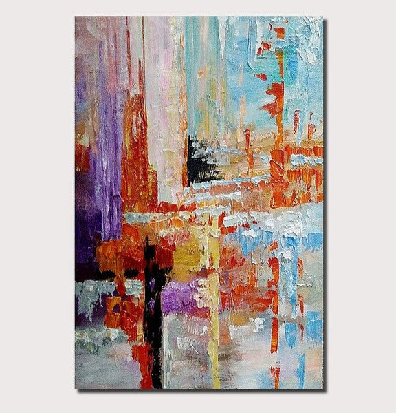 Simple Modern Art, Extra Large Wall Art Paintings, Simple Abstract Painting, Large Paintings for Bedroom-LargePaintingArt.com