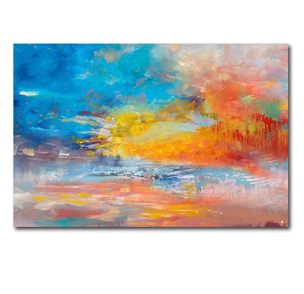 Large Paintings for Living Room, Buy Paintings Online, Wall Art Paintings for Bedroom, Simple Modern Art, Simple Abstract Art-LargePaintingArt.com