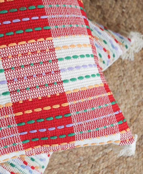 Colorful Modern Sofa Pillows Covers, Modern Sofa Cushion, Decorative Modern Pillows for Couch, Decorative Pillows for Living Room-LargePaintingArt.com