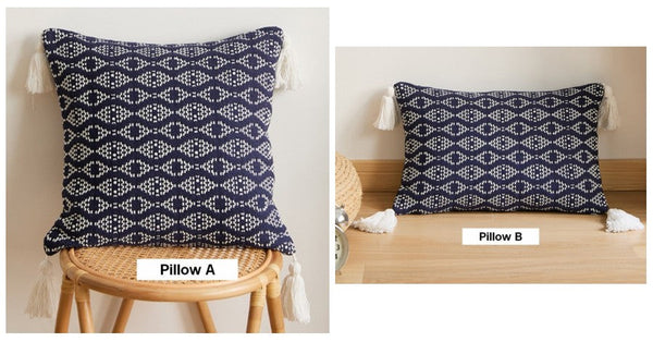 Abstract Decorative Throw Pillows for Living Room, Decorative Pillow Covers, Modern Pillows for Couch, Modern Sofa Pillow Cases-LargePaintingArt.com