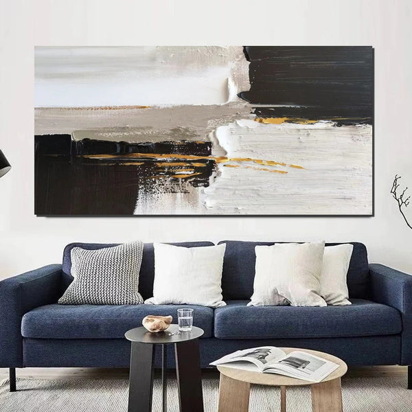 Modern Art Paintings for Dining Room, Contemporary Canvas Artwork, Abstract Wall Art Paintings, Large Acrylic Paintings on Canvas, Hand Painted Wall Art Paintings-LargePaintingArt.com