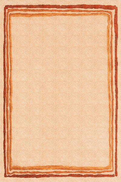 Contemporary Modern Rugs for Living Room, Geometric Modern Rugs under Dining Room Table, Modern Carpets under Coffee Table, Abstract Soft Rugs for Bedroom-LargePaintingArt.com