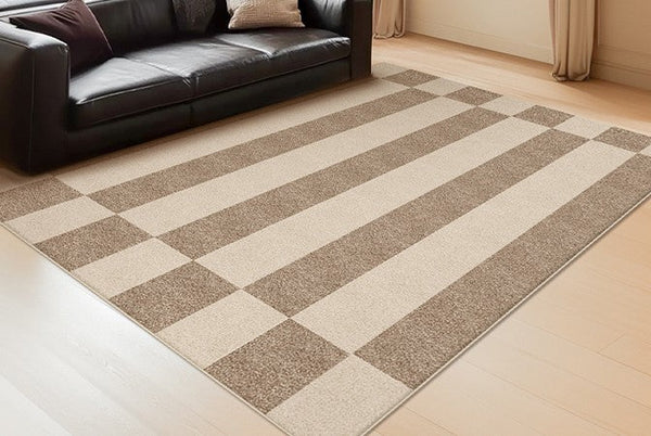Modern Area Rug for Living Room, Extra Large Modern Floor Carpets for Office, Contemporary Rugs for Dining Room, Bedroom Floor Rugs-LargePaintingArt.com