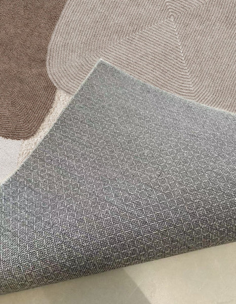 Extra Large Modern Rugs for Living Room, Abstract Contemporary Modern Rugs, Geometric Area Rugs for Bedroom, Modern Rugs for Office-LargePaintingArt.com