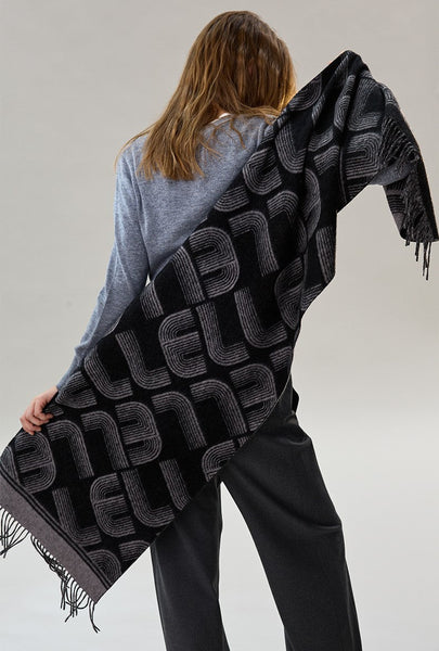 Soft Cashmere Scarf for Women, Cold Weather Scarf, Fashion Designer Scarf, Elegant Scarf, Holiday Women Scarf, Modern Wool Scarf, Warm Winter Scarf-LargePaintingArt.com