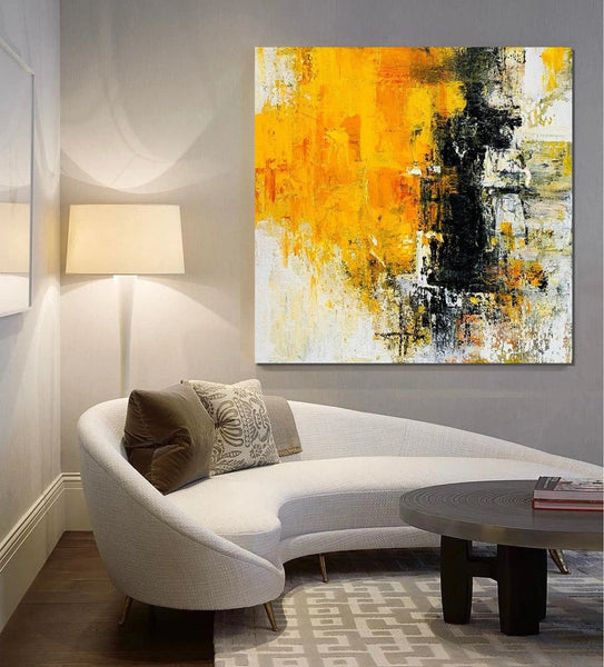 Contemporary Modern Art Paintings, Simple Abstract Painting for Living Room, Hand Painted Art, Bedroom Wall Art Ideas, Modern Paintings for Dining Room