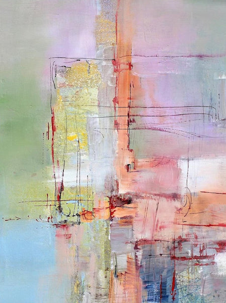 Abstract Acrylic Paintings for Living Room, Buy Paintings Online, Contemporary Canvas Wall Art, Modern Contemporary Artwork-LargePaintingArt.com