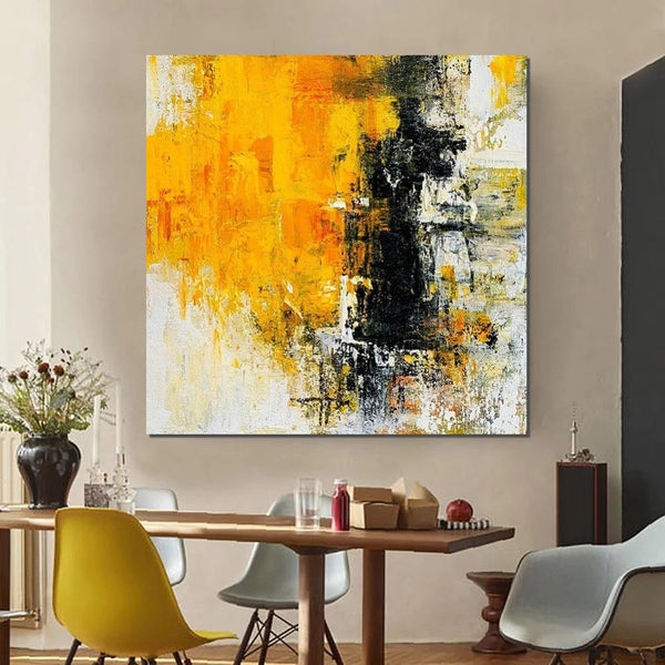 Contemporary Modern Art Paintings, Simple Abstract Painting for Living Room, Hand Painted Art, Bedroom Wall Art Ideas, Modern Paintings for Dining Room